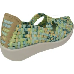 Doctor Cutillas Mocasines|Mocsin Del De Lona Trenzada Elastica Combinada Con Planta De Latex Y Piso Microporoso Ligero Y Flexible
