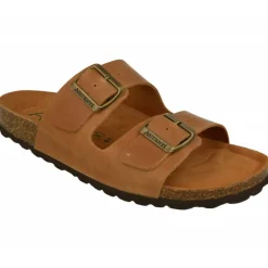 AUTENTI Sandalias|Pinky Hebillas De En Piel Vacuna Con Doble Hebilla Ajustable Y Planta Anatomica Y Suela Aligerada Cuero