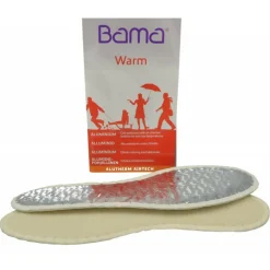 Bama Plantillas|Plantilla De Lana 100% Termica Y De Aluminio Sin Color