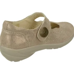 G Comfort Zapatos Con Pulsera|Pulsera De En Piel Grabada Y Picada Con Tira De Velcro Ajustable, Planta De Descanso Movible Y Piso De Poliuretano