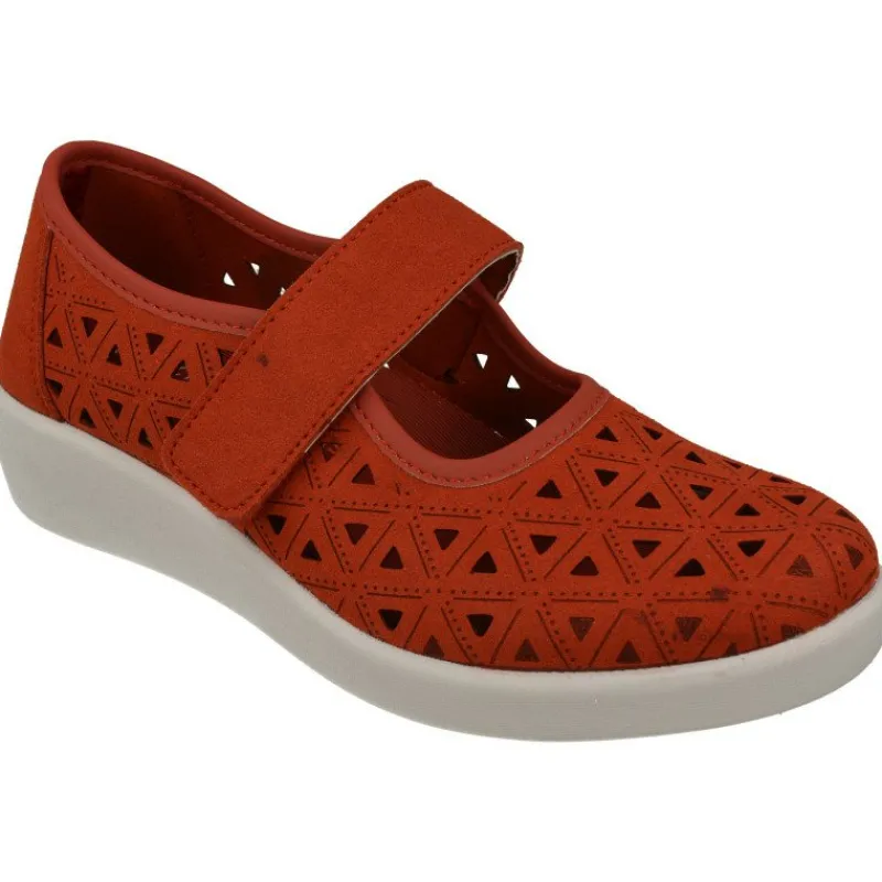 Doctor Cutillas Zapatos Con Pulsera|Pulsera Del En Antelina Picada Con Tira De Velcro Ajustable Y Planta De Latex Extraible
