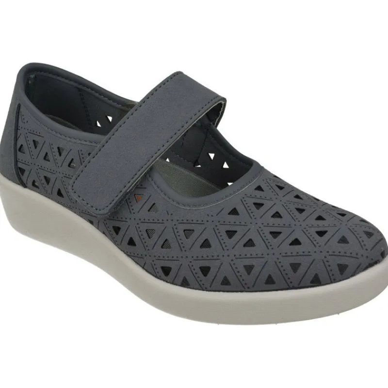 Doctor Cutillas Zapatos Con Pulsera|Pulsera Del En Antelina Picada Con Tira De Velcro Ajustable Y Planta De Latex Extraible