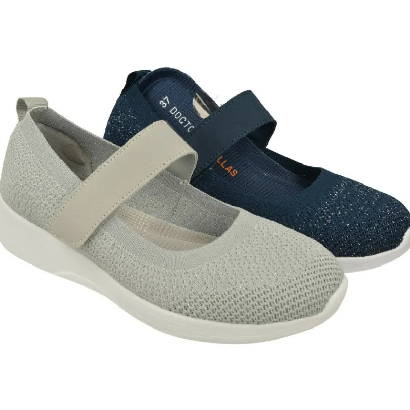 Doctor Cutillas Zapatos Con Pulsera|Pulsera Del En Lona Transpirable, Plantilla De Latex Extraible Y Piso Microporoso Muy Ligero
