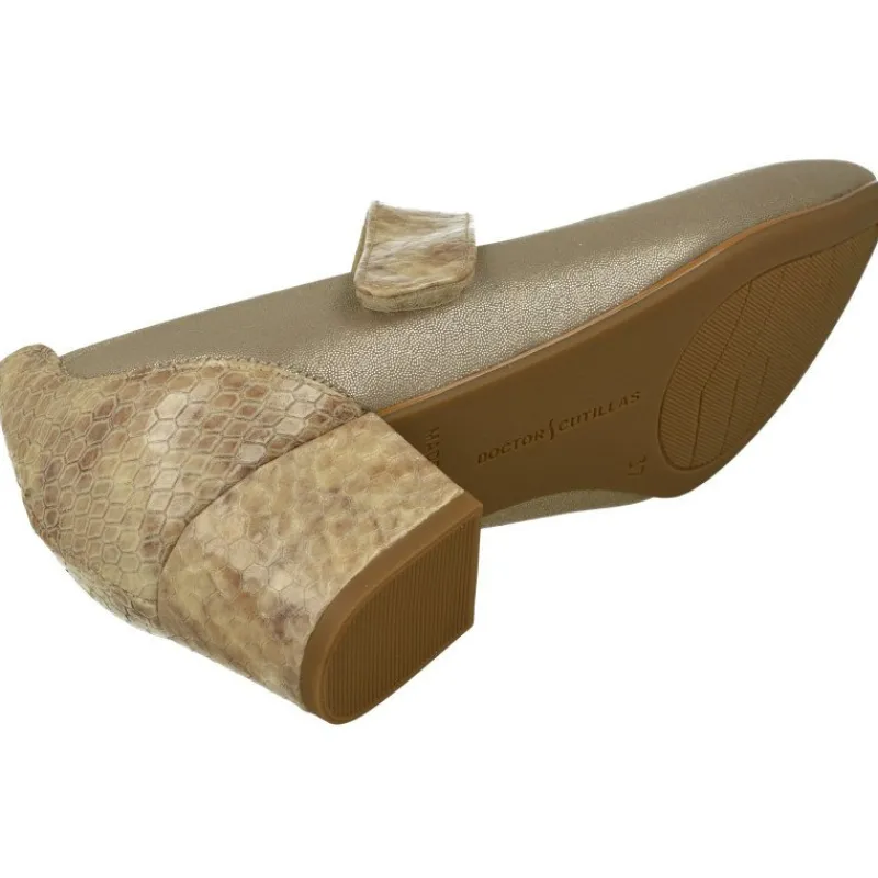 Doctor Cutillas Zapatos Con Pulsera|Pulsera Del Con Piel Elastica Adaptable Y Ajuste Mediante Tira De Velcro, Planta Anatomica Extraible Y Tacon Con