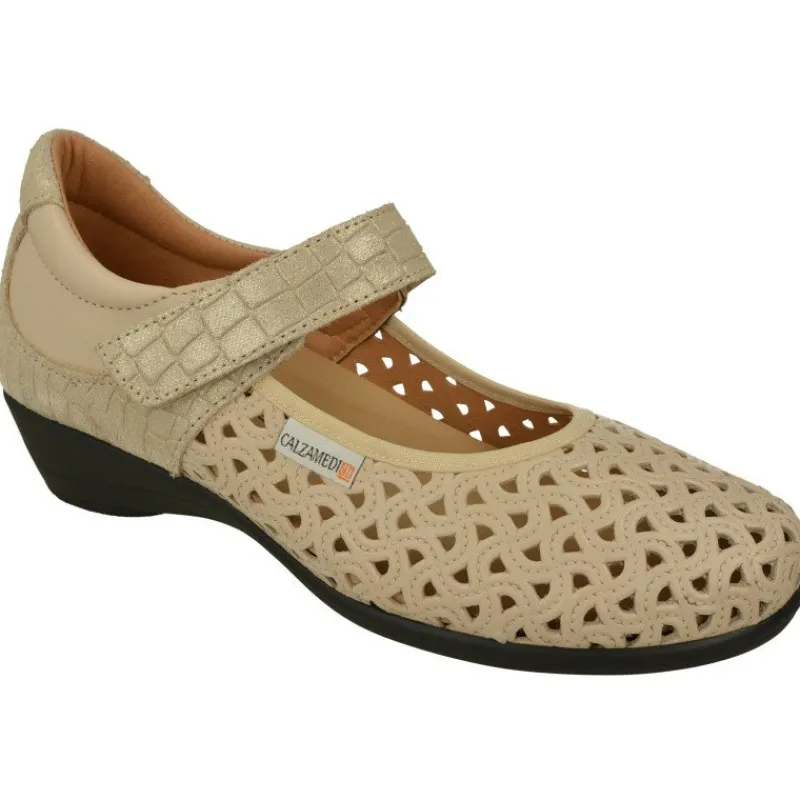 Calzamedi Zapatos Con Pulsera|Pulsera Picada De Con Tira De Velcro Ajustable Planta Anatomica Extraible Y Piso De Poliuretano