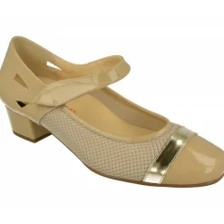 Doctor Cutillas Zapatos Con Pulsera|Pulsera Vestir Del En Piel Enregillada Con Tira De Velcro Y Puntera Recta Charol Con Tacon Intermedio