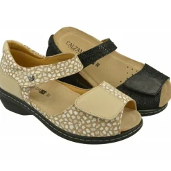 Calzamedi Zapatos Para Pies Diabeticos|Puntera Abierta De Con Doble Tira De Velcro Y Piso De Amortiguacion Con Planta Movible