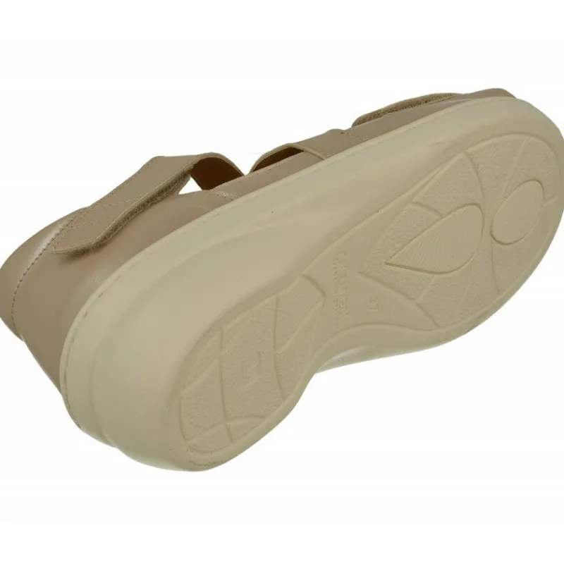 Calzamedi Zapatos Para Pies Diabeticos|Puntera Abierta De Con Tira De Velcro En Pala Y Doble Tira Ajustable Tobillo, Piso De Poliuretano Y Planta Extra