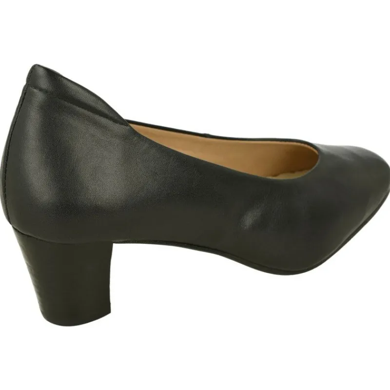 Calzamedi Zapatos Salon|Salon De Liso Con Hueco Invertido Y Tacon De Vestir De Suela. Planta Anatomica Extraible Negro