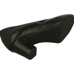 Calzamedi Zapatos Salon|Salon De Liso Con Hueco Invertido Y Tacon De Vestir De Suela. Planta Anatomica Extraible Negro