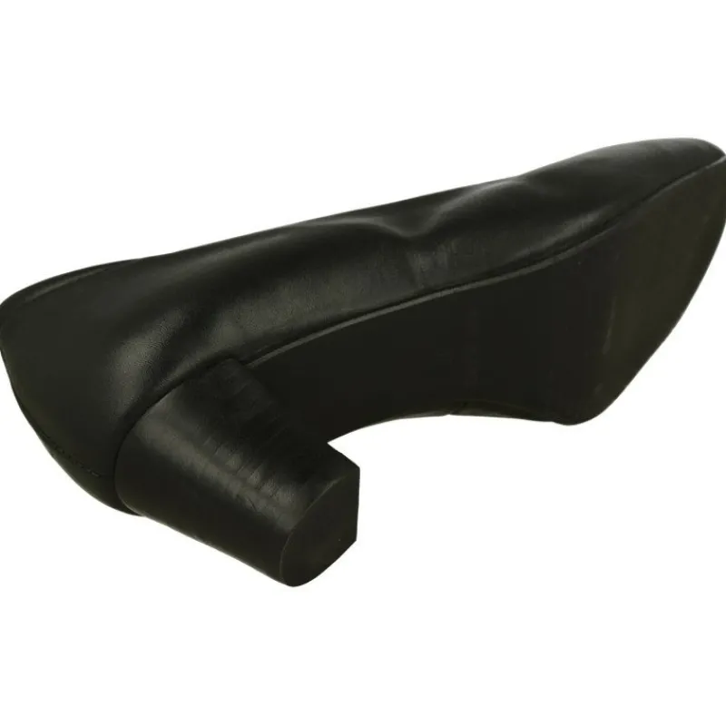 Calzamedi Zapatos Salon|Salon De Liso Con Hueco Invertido Y Tacon De Vestir De Suela. Planta Anatomica Extraible Negro