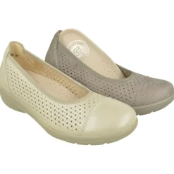 G Comfort Zapatos Salon|Salon De Picado Con Elastico Al Hureco Con Puntera Recta Y Planta De Descanso Extraible.