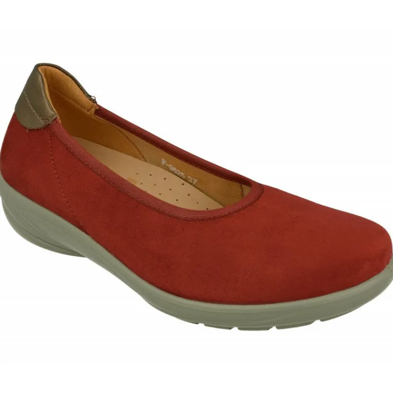 G Comfort Zapatos Salon|Salon De G Confort En Piel Antelina Liso Con Hueco Elastico Y Piso De Poliuretano Con Planta De Descanso Extraible