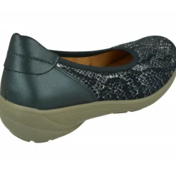 G Comfort Zapatos Salon|Salon De G Confort En Piel Grabada Con Elastico Al Hueco, Piso De Poliuretano Y Planta Extraible De Descanso