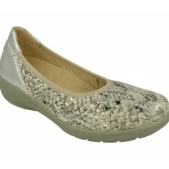G Comfort Zapatos Salon|Salon De G Confort En Piel Grabada Con Elastico Al Hueco, Piso De Poliuretano Y Planta Extraible De Descanso