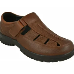 G Comfort Sandalias|Sandalia Cerrada De Con Ajuste De Velcro Y Piso De Descanso Con Planta Anatomica Movible