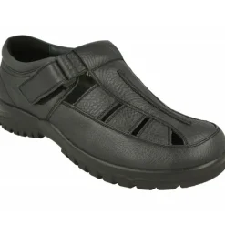 G Comfort Sandalias|Sandalia Cerrada De Con Ajuste De Velcro Y Piso De Descanso Con Planta Anatomica Movible