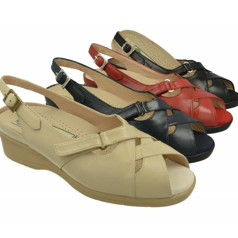 Drucker Calzapedic Sandalias|Sandalia Con Velcro En La Pala Especial Para Plantillas 8801009