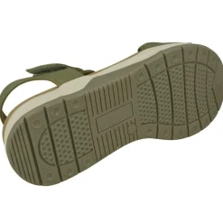 Calzamedi Sandalias|Sandalia De Con Tiras De Velcro Cruzadas En Piel De Nobuck Y Planta Anatomica De Descanso