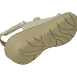 Comfort Class Sandalias|Sandalia De De Triple Velcro Ajsutable Combinada Piel Grabada Y Planta Anatomica Descanso Con Piso Aligerado