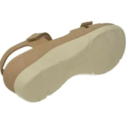 Comfort Class Sandalias|Sandalia De En Piel Nobuck Combinada Con Trenza Y Piso Al Tono, Planta Anatomica Extraible Y Piso De Poliuretano