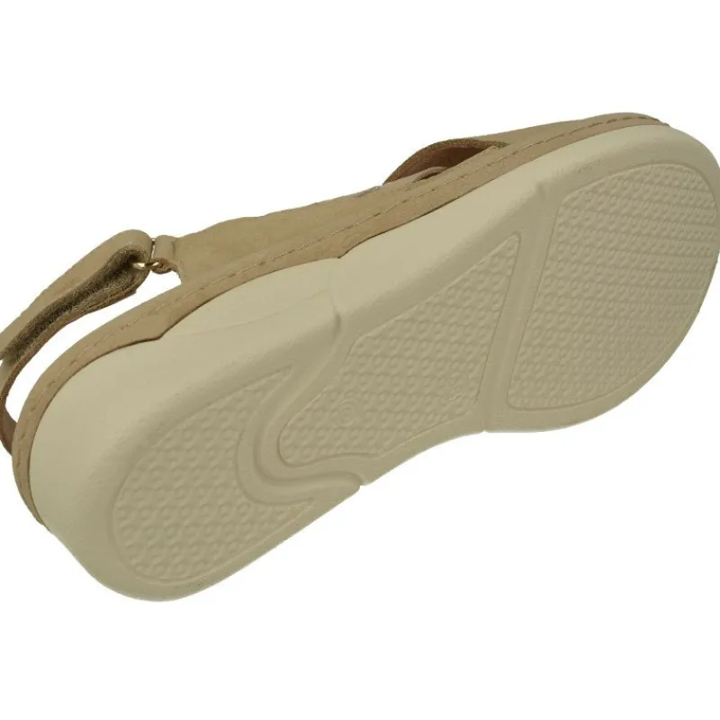 Comfort Class Sandalias|Sandalia De Con Tira Cruzada Y Elasticos Laterales, Piso De Poliuretano Y Planta Extraible