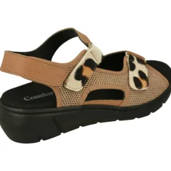 Comfort Class Zapatos Para Caminar|Sandalia De Con Doble Tira De Velcro Ajustable Especial Treking Con Planta Anatomica Extraible Y Piso De Poliureta