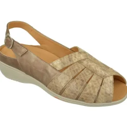 Doctor Cutillas Zapatos Ancho Especial|Sandalia De De Tiras Cruzadas En Piel Charol Estampada Con Planta Especial Para Plantillas