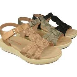 Doctor Cutillas Sandalias|Sandalia De Anatomica Con Piel Metal Y Pala De Trenza Con Piso Y Planta De Descanso