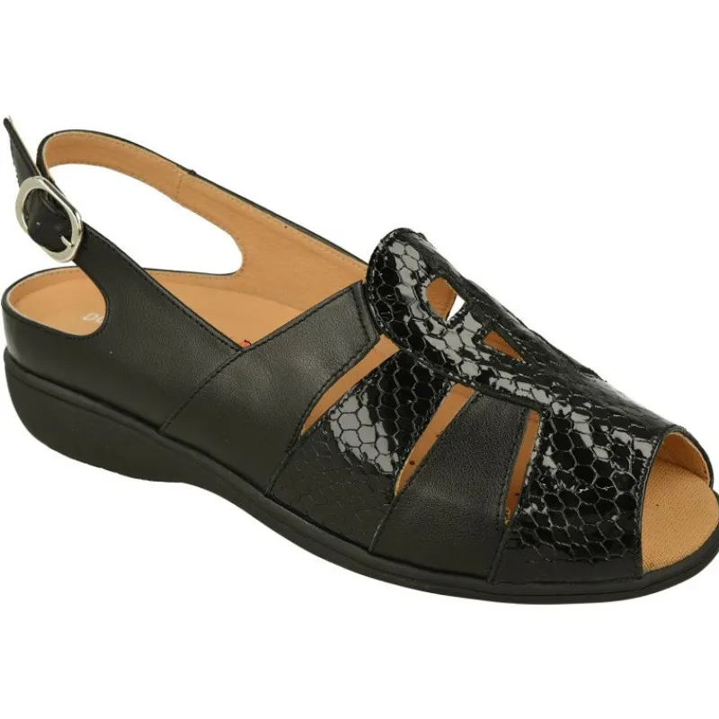 Doctor Cutillas Sandalias|Sandalia De De Tiras Cruzadas En Piel Combinada. Horma Muy Confortable Y Plantilla Anatomica Extraible