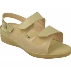 Drucker Calzapedic Sandalias|Sandalia De Drucker Con Doble Velcro En Pala Con Horma De Ancho 14 Y Piso Y Planta De Descanso Movible