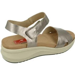 Fluchos Sandalias|Sandalia De Con Tira Lisa En Pala Y Tira Velcro Empeine Con Piso De Caucho Y Planta Anatomica Amortiguada