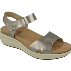 Fluchos Sandalias|Sandalia De Con Tira Lisa En Pala Y Tira Velcro Empeine Con Piso De Caucho Y Planta Anatomica Amortiguada