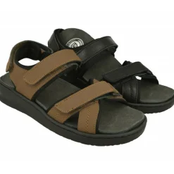 G Comfort Sandalias|Sandalia De De Tiras Cruzadas Con Ajuste De Velcro Y Planta De Descanso Extraible