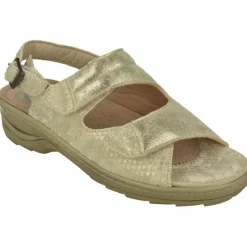 G Comfort Sandalias|Sandalia De De Doble Tira De Velcro Con Licra Elastica Adaptable, Planta De Descanso Extraible Y Piso De Caucho