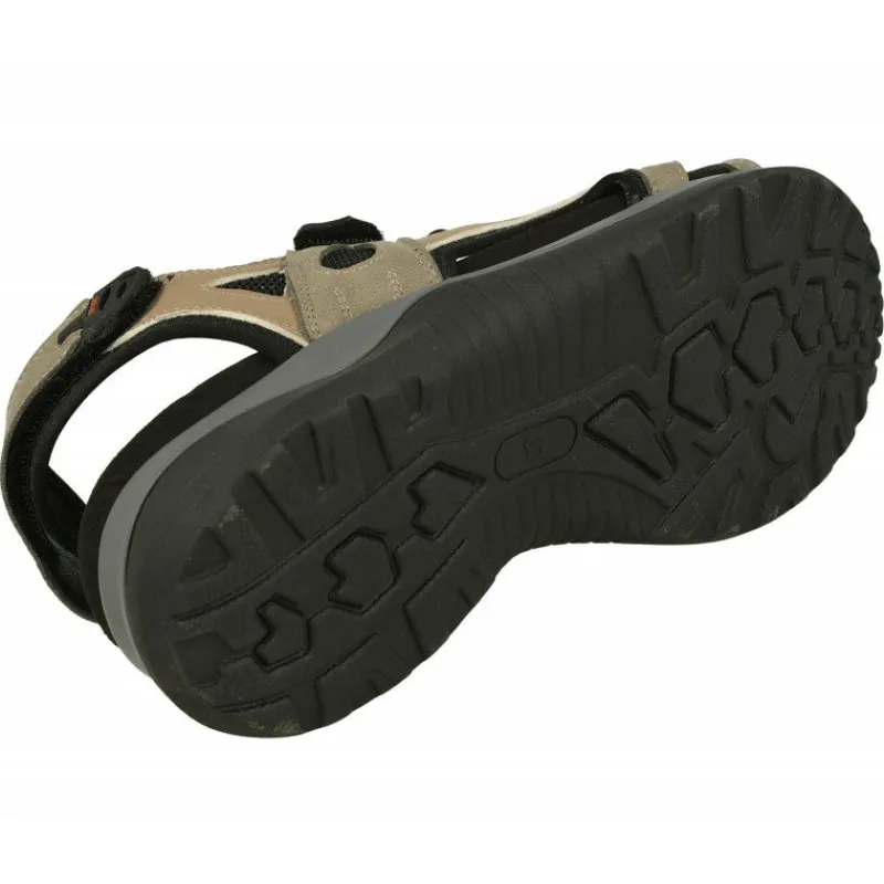 G Comfort Sandalias|Sandalia De Deportiva Con Triple Ajuste De Velcro Y Planta De Descanso Extraible En Piel Nobuck