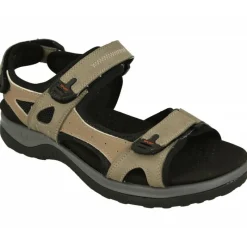 G Comfort Sandalias|Sandalia De Deportiva Con Triple Ajuste De Velcro Y Planta De Descanso Extraible En Piel Nobuck