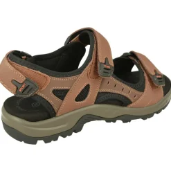 G Comfort Sandalias|Sandalia De En Piel Con Ajuste De Velcros Piel Engrasada Y Planta De Descanso Con Piso De Amortiguacion