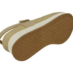 PieSanto Sandalias|Sandalia De Con Doble Ajuste De Velcro En Piel Combinada Con Topos Especial Para Plantillas Con Petaca Delantera Que Im