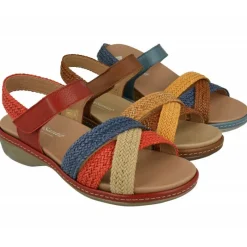 PieSanto Sandalias|Sandalia De Con Pala Trenzada Y Planta Anatomica Movible Con Suela De Amortiguacion