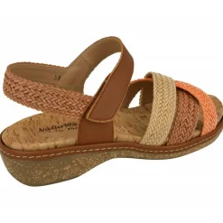 PieSanto Sandalias|Sandalia De Con Pala Trenzada Y Planta Anatomica Movible Con Suela De Amortiguacion