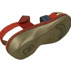 PieSanto Sandalias|Sandalia De Con Pala Trenzada Y Planta Anatomica Movible Con Suela De Amortiguacion