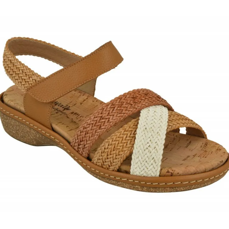 PieSanto Sandalias|Sandalia De Con Pala Trenzada Y Planta Anatomica Movible Con Suela De Amortiguacion