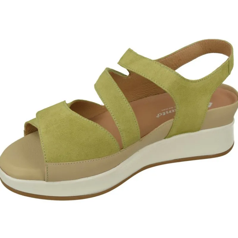 PieSanto Sandalias|Sandalia De Con Tiras De Velcro Cruzadas Ajustables Especial Para Plantillas Con Petaca Y Cubeta Y Plata Extraible Con