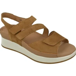 PieSanto Sandalias|Sandalia De Con Tiras De Velcro Cruzadas Ajustables Especial Para Plantillas Con Petaca Y Cubeta Y Plata Extraible Con