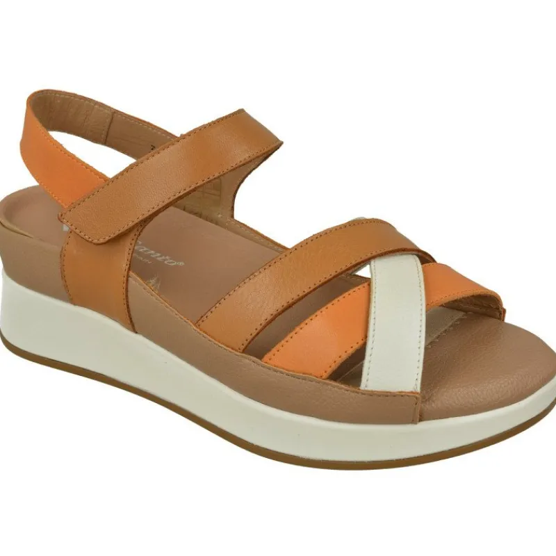 PieSanto Sandalias|Sandalia De De Tiras Cruzadas Especial Plantillas Con Petaca Y Cubeta Planta Anatomica Extraible Y Piso De Amortiguacio