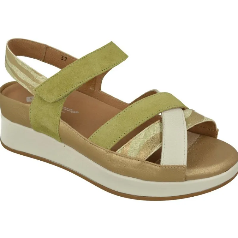 PieSanto Sandalias|Sandalia De De Tiras Cruzadas Especial Plantillas Con Petaca Y Cubeta Planta Anatomica Extraible Y Piso De Amortiguacio