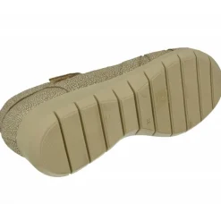 RIKO Sandalias|Sandalia De Rico En Piel Grabada Con Pala De Tiras Y Velcro Ajustable, Planta De Descanso Especial Para Plantillas