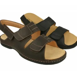 Calzamedi Sandalias|Sandalia De Triple Ajuste Por Velcros Con Planta Anatomica Movible Para Plantillas De