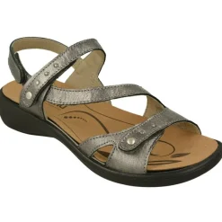 WESTLAND BY JOSEF SEIBEL antes ROMIKA Sandalias|Sandalia De Westland De Tiras Cruzadas Y Ajuste De Velcro Con Planta Anatomica Extraible Y Piso De Poliuretano